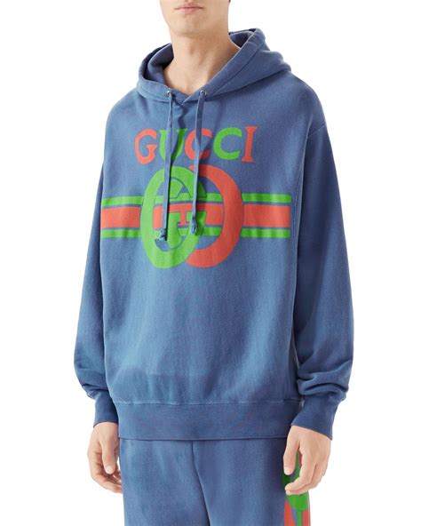blue gucci sweatshirt